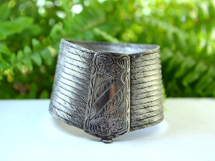 Bratara otomana argint, atelier turcesc Trabzon [3]