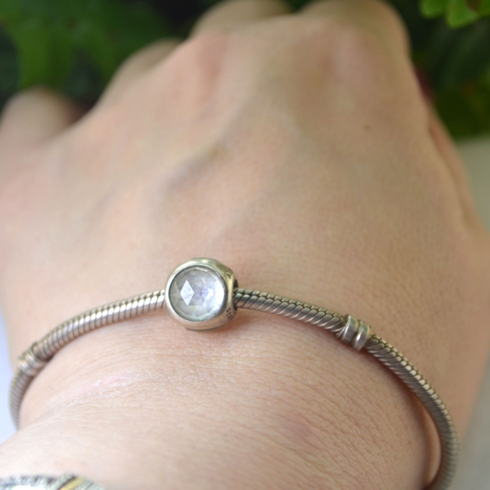 Bratara Pandora Sparkling Heart Charm cu charm argint A Vintage Collection [3]