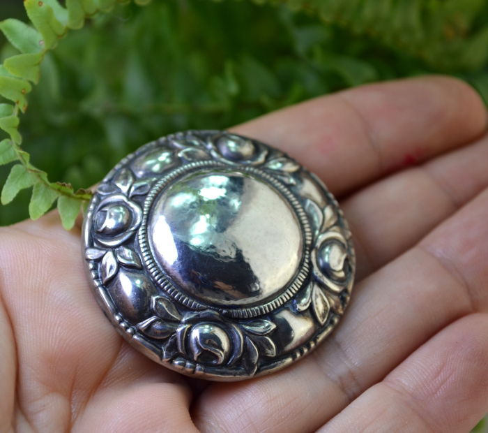 Brosa argint antica, perioada Belle Epoque [2]