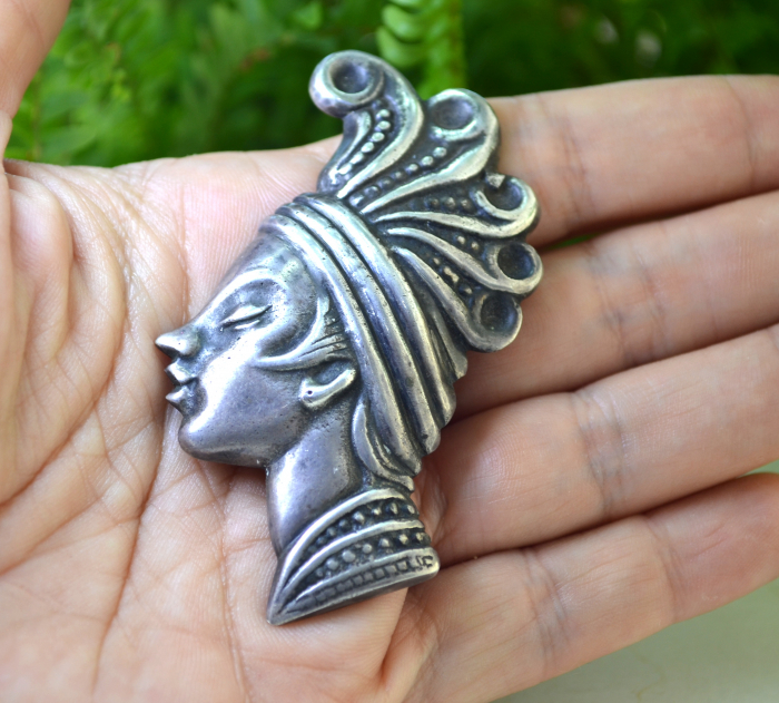 Brosa argint masiv, model Josephine Baker [2]