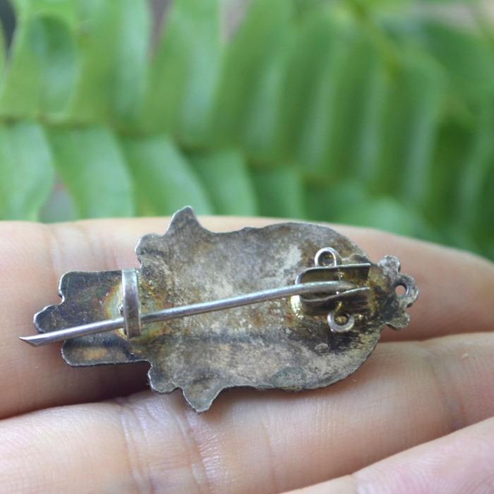 Brosa argint vintage, Hamsa, Kabyle A Vintage Collection [3]