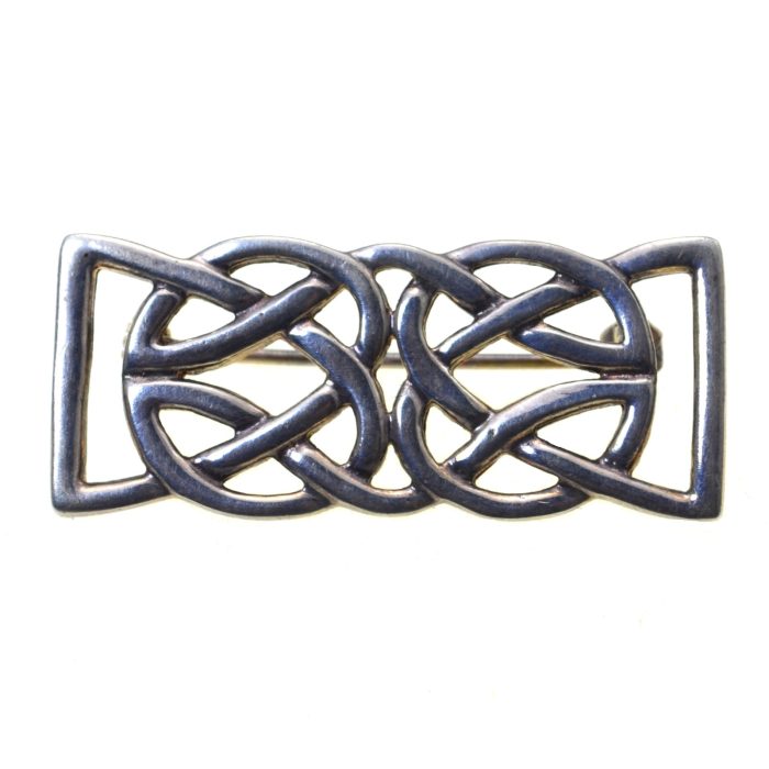 Brosa argint vintage, model Knot celtic [1]