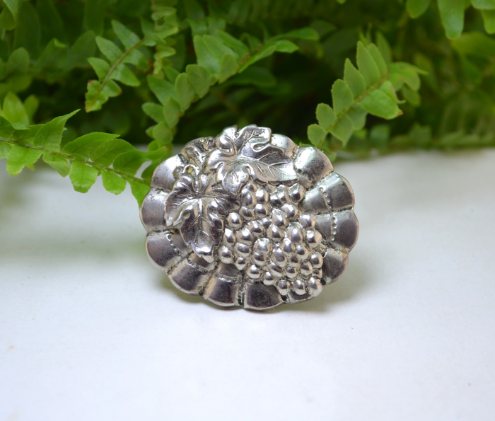 Brosa argint vintage, model Strugure [4]