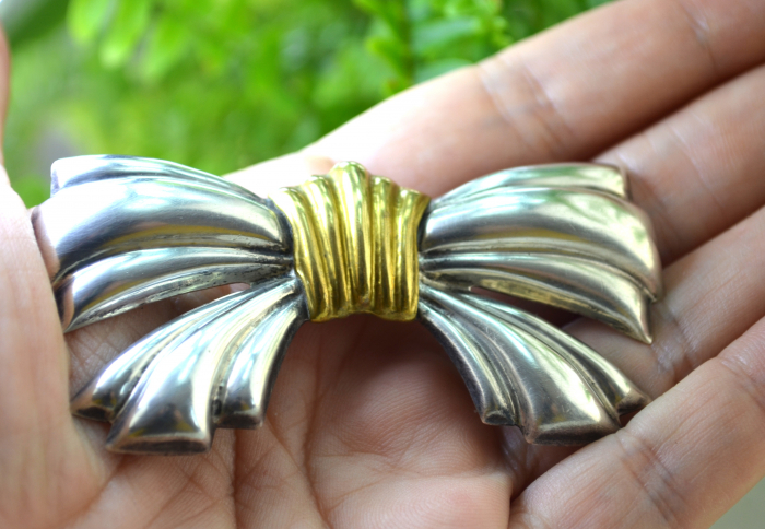 Brosa-pandant argint statement, model Funda [2]