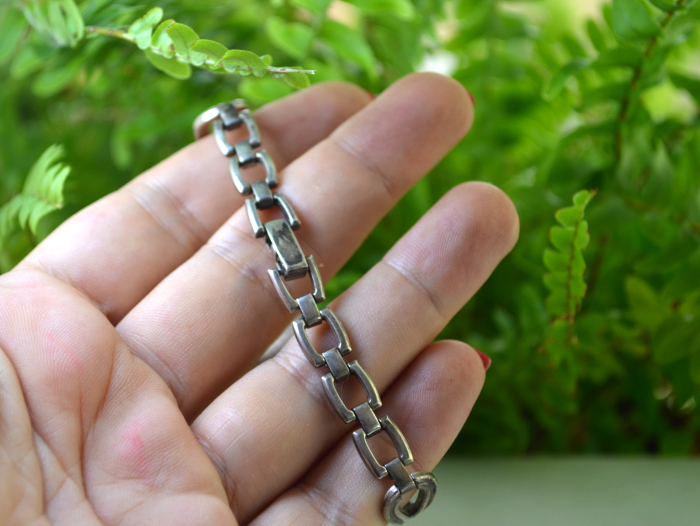 Ceas argint Pallas Eppo, mecanic, design modernist [2]