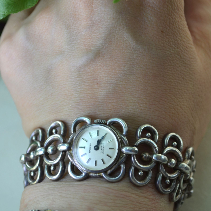 Ceas argint vintage Kasper 17 Rubis Incabloc A Vintage Collection [4]