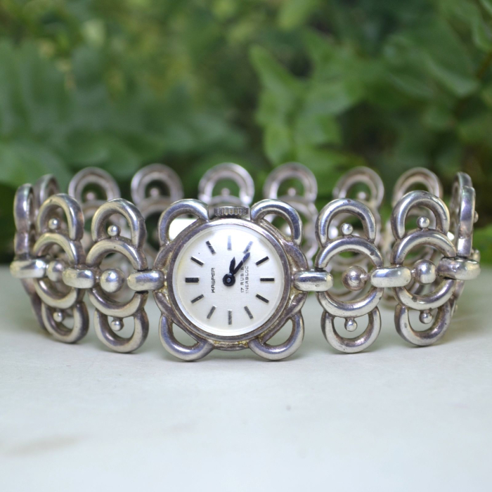 Ceas argint vintage Kasper 17 Rubis Incabloc A Vintage Collection [5]