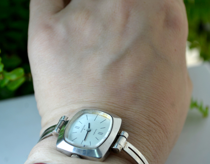 Ceas Formatic Antichoc cu bratara veche argint, mecanic [3]