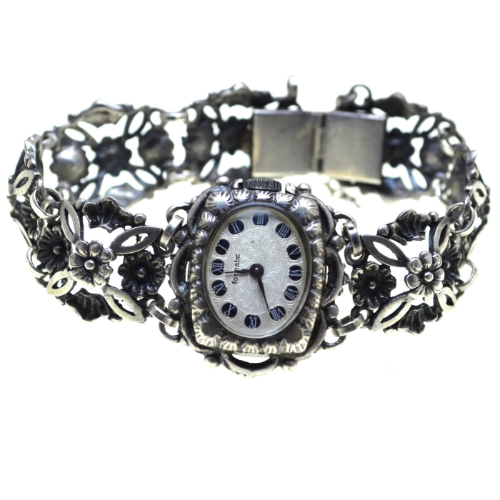 Ceas Formatic cu bratara argint Neobaroca, mecanic [1]