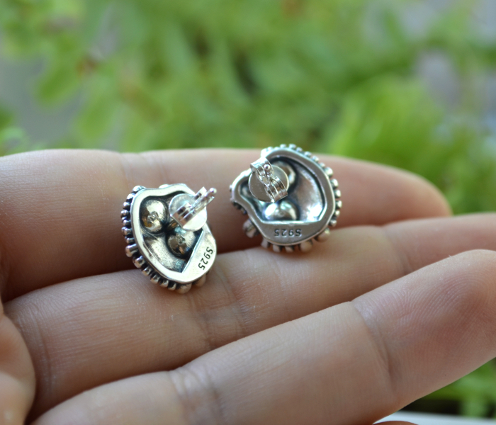 Cercei argint Arici de mare cu perle naturale A Vintage Collection [3]