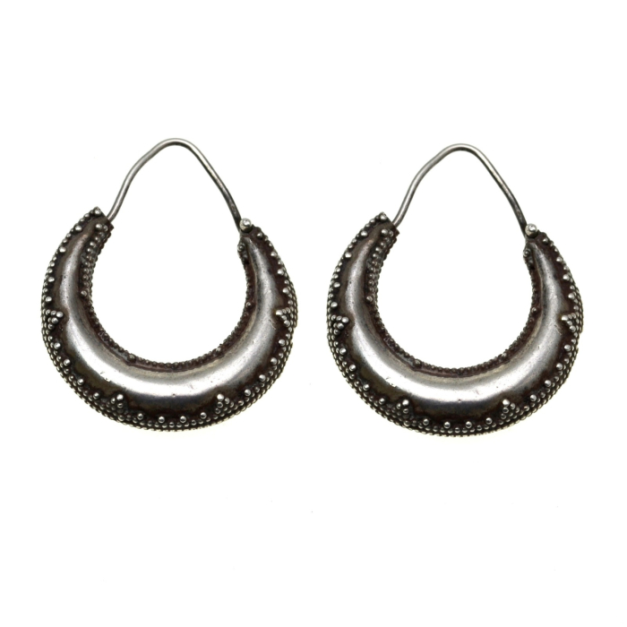 Cercei argint etnici creole Rajasthan india lucrati manual [1]