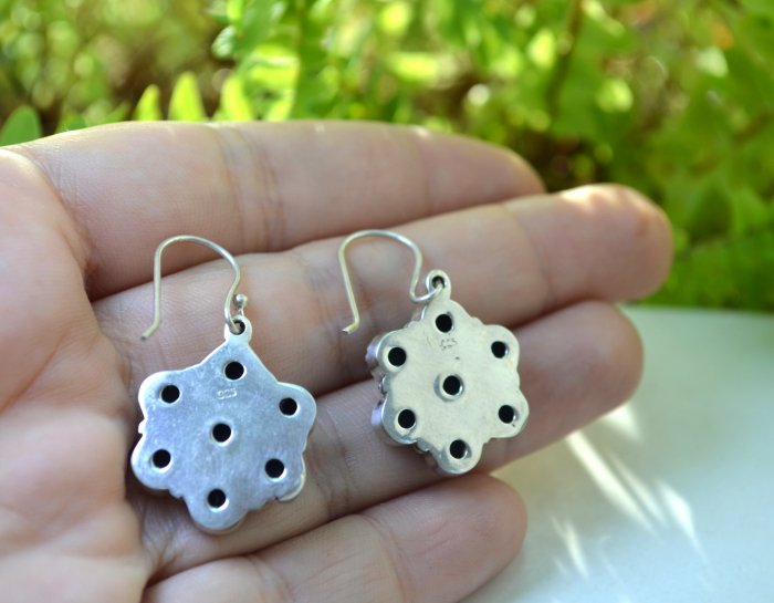 Cercei argint etnici, turcoaze naturale [3]