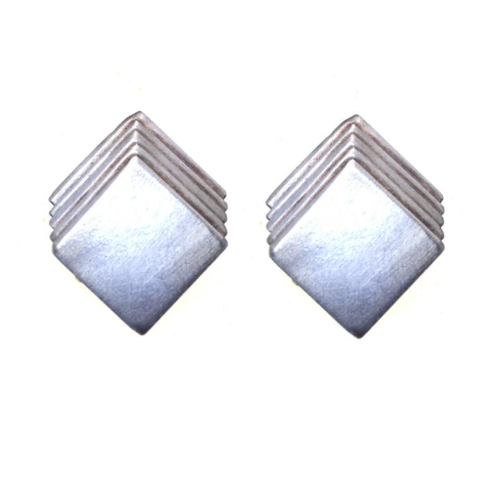 Cercei argint modernisti, design geometric [1]