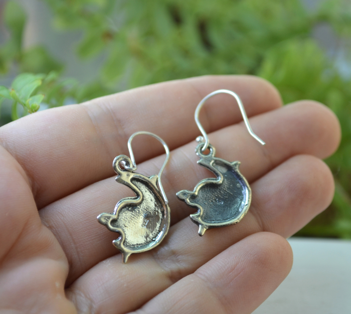 Cercei argint vintage Putti inspiratie renascentista Rafael A Vintage Collection [3]