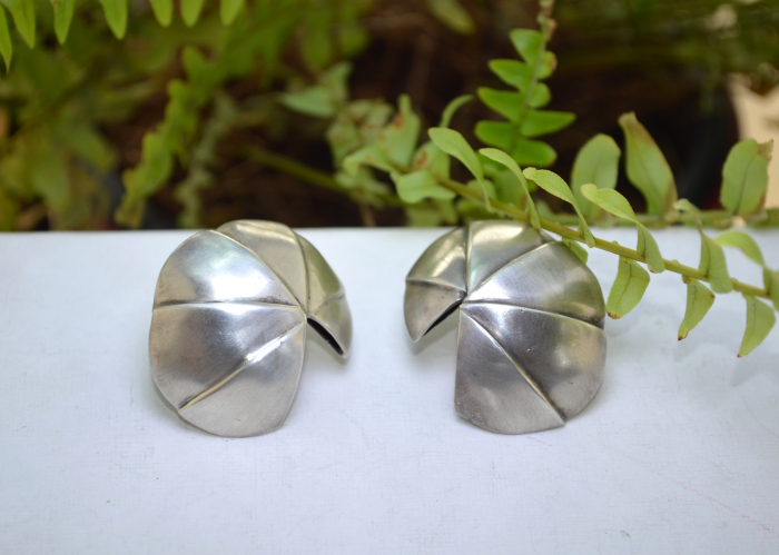 Cercei argint vintage Space Age geometrici A Vintage Collection [4]