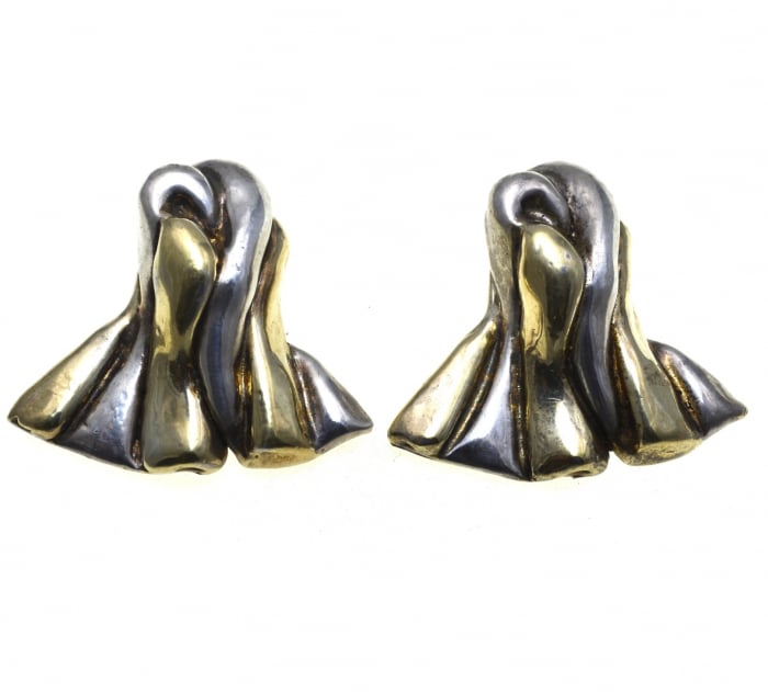 Cercei statement argint, designer Israel [1]