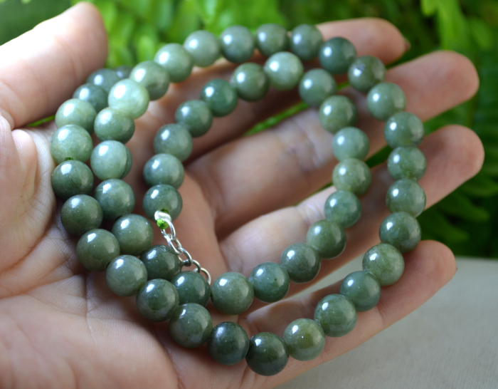 Colier din Jad Nefrit natural de Myanmar [3]