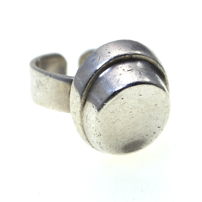 Inel argint masiv vintage, estetica scandinava [2]