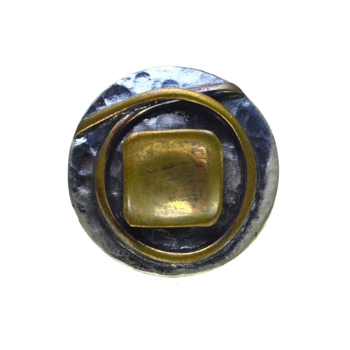 Inel argint modernist n;ist, martelat A Vintage Collection [1]