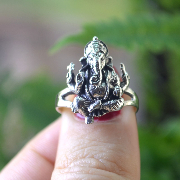 Inel argint  vintage Ganesha, zeul succesului A Vintage Collection [4]