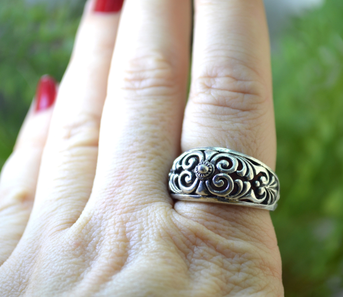 Inel argint vintage, stil bizantin A Vintage Collection [2]