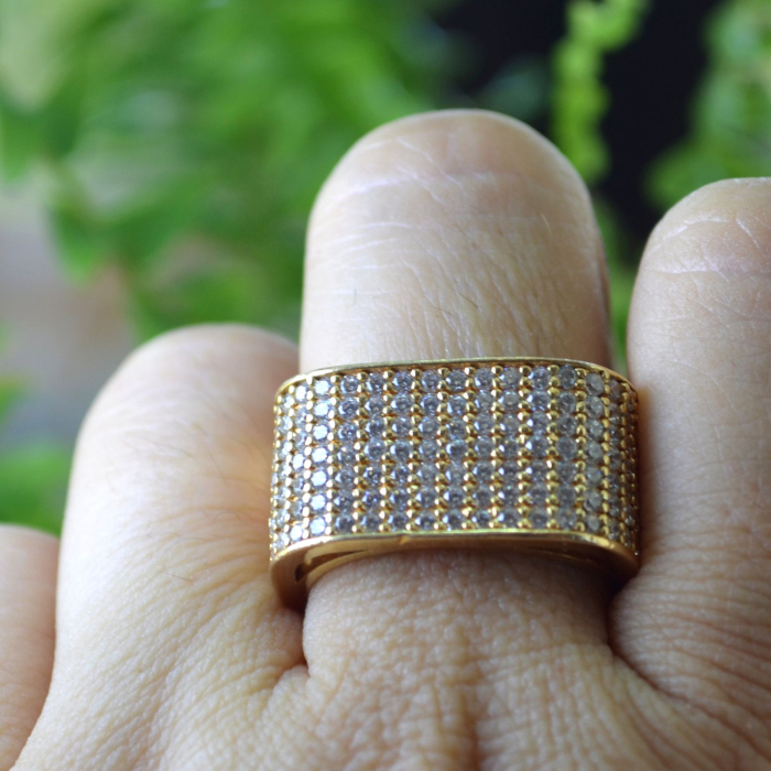 Inel danez Sif Jakobs din argint aurit 18K A Vintage Collection [2]