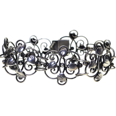 REDUCERI - Bratara argint antica austriaca, Jugendstil  A Vintage Collection