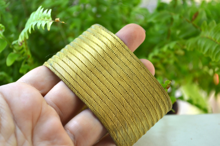 Bratara argint aurit otoman, atelier turcesc Trabzon [3]