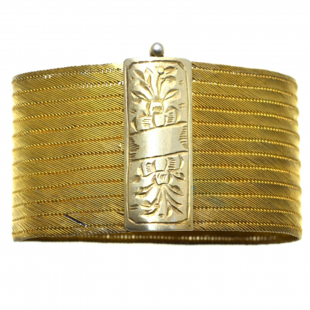 REDUCERI - Bratara argint aurit otoman, atelier turcesc Trabzon