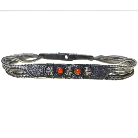 REDUCERI - Bratara argint etnica vintage, design traditional anatolian A Vintage Collection