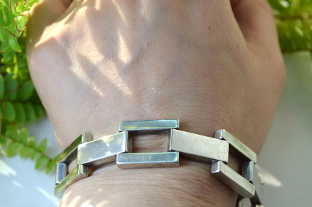 Bratara argint masiv, semnata UnoaErre [1]