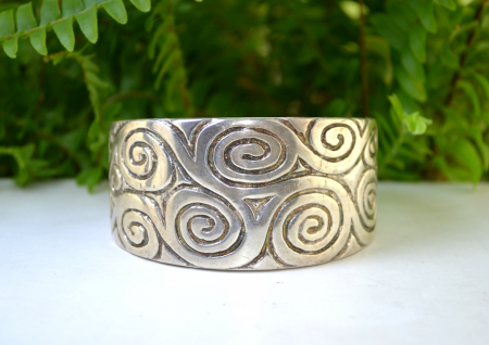 Bratara argint masiva, designer Pierre Toulhoat [3]