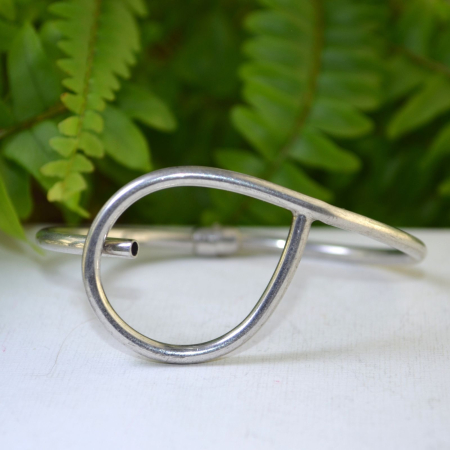 Bratara argint modernista, stil minimalist [3]