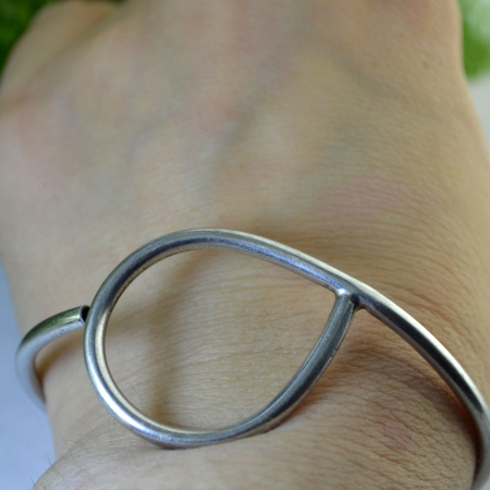 Bratara argint modernista, stil minimalist [2]