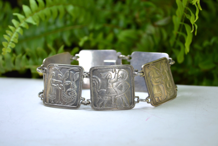 Bratara argint norvegiana David Andersen, Fairytale [4]