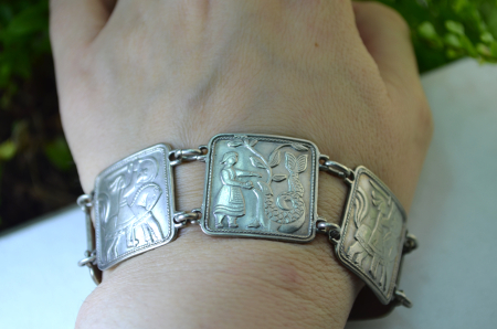 Bratara argint norvegiana David Andersen, Fairytale [2]