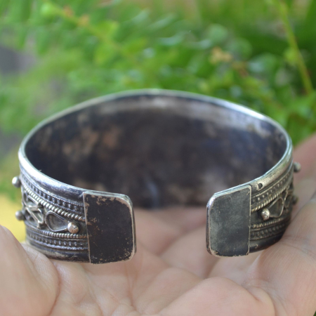 Bratara argint veche mexicana, Tiger's Eye A Vintage Collection [2]
