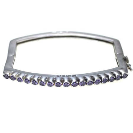 Bratari argint - Bratara argint vintage cu ametiste, Nuove Gioie Italia A Vintage Collection