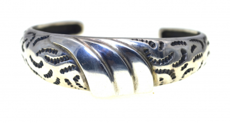 Bratara argint vintage, elemente etnice vikinge [0]