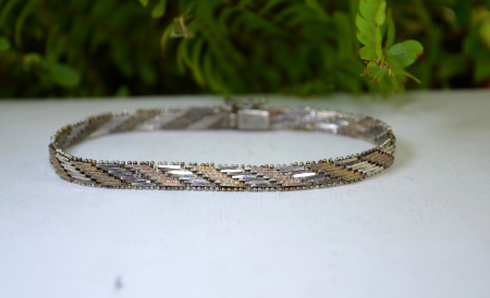Bratara argint vintage Scaletto Riccio [3]
