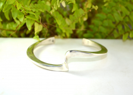 Bratara modernista argint, semnata designer britanic [3]