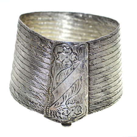 Bratari argint - Bratara otomana argint, atelier turcesc Trabzon