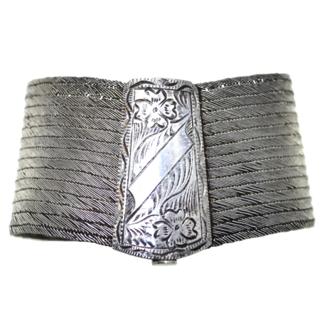 Bratara otomana argint, atelier turcesc Trabzon [4]