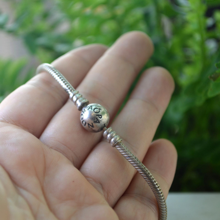 Bratara Pandora Sparkling Heart Charm cu charm argint A Vintage Collection [5]