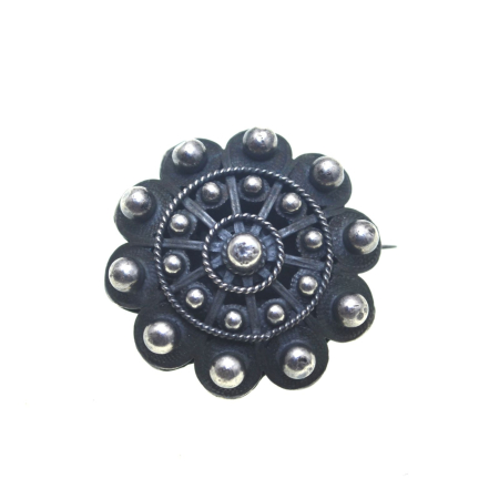 Brose argint - Brosa argint antica, Boton Charro, Salamanca A Vintage Collection