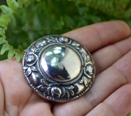 Brosa argint antica, perioada Belle Epoque [1]