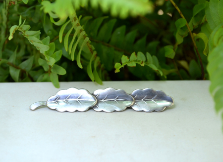 Brosa argint interbelica, model Frunze [3]