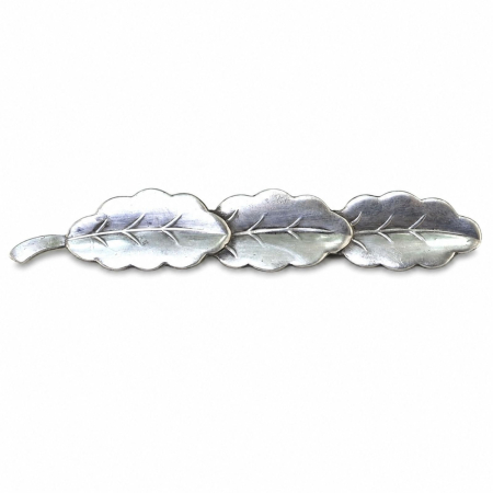 Brose argint - Brosa argint interbelica, model Frunze
