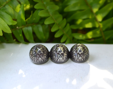 Brosa argint interbelica, nasturi de secol 19 [3]