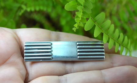 Brosa argint Mid-Century scandinava, semnata [1]